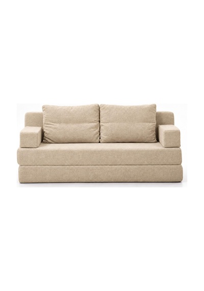 Homedius Rumy Yatak Olabilen Çift Kişilik Katlanır Koltuk 85x160 Cm Krem