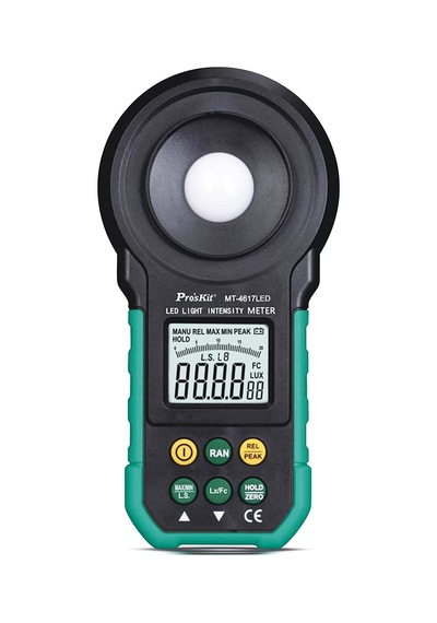 Pro'skit Mt-4617led Hassas Işık Ve Led Ölçer Led White, Red, Yellow, Green, Blue, Purple