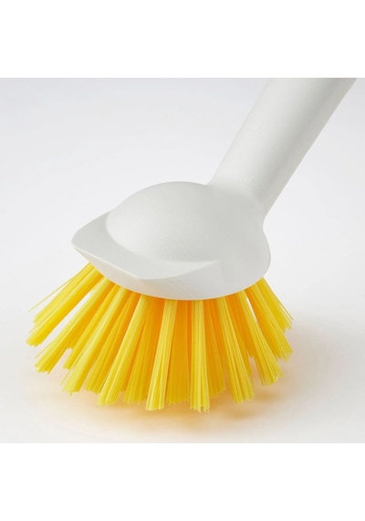 Ikea Rınnıg Bulaşık Fırçası 29 Cm Beyaz Sarı Tekli