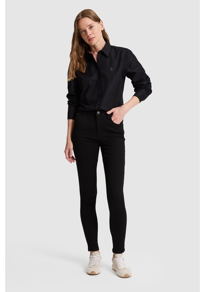 U.s. Polo Assn. Kadın Siyah Pantolon Jean 50321442-dn0027