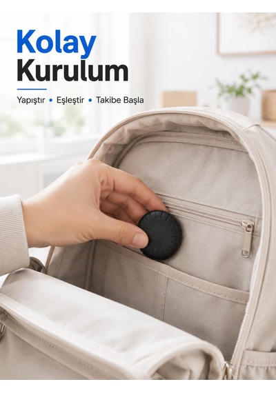Mini Akıllı  2 Yıl Pil Ömrü Android İos Uyumlu Çanta Araç Valiz Takip Aparatı Najmaddin