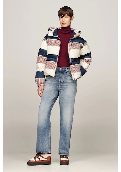 Tommy Hilfiger Kadın Bağcıklı Yapay Kürklü Bot Kahverengi