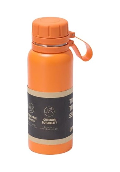Çelik İçli Termos 850 Ml Turuncu Skm004 01