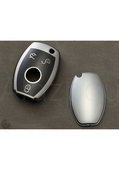 Mercedes A B C E S G Serisi Gl Gla Glc Cla Cls Amg W212 W205 W204 Titan Gri Tpu Anahtar Kılıfı