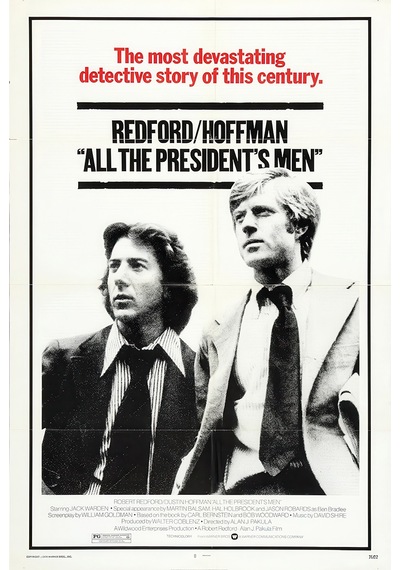 All The Presidents Man 1976 Poster