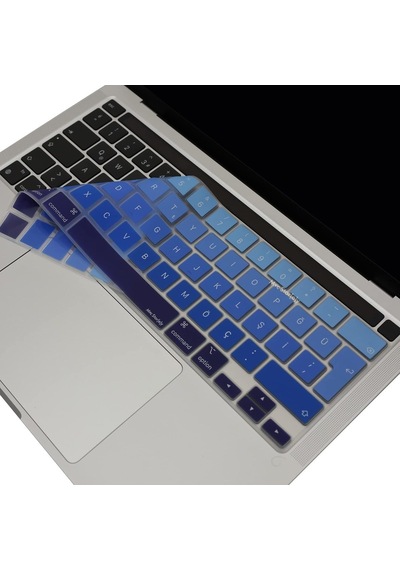 13ınç M1-m2 Klavye Ombre Türkçe Q A2338 A2289 A2251 A2141 İle Uyumlu Lacivert