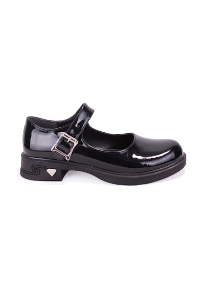 Dagoster Dza07-1004v01 Siyah Rugan Günlük Loafer Kadın Ayakkabı