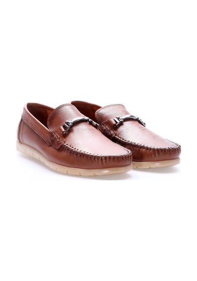 Fast Step Hakiki Deri Erkek Casual Ayakkabı 628ma06 Taba