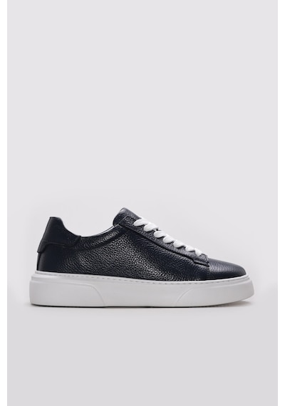 Fast Step Hakiki Deri Erkek Casual Ayakkabı 216ma888 Lacivert
