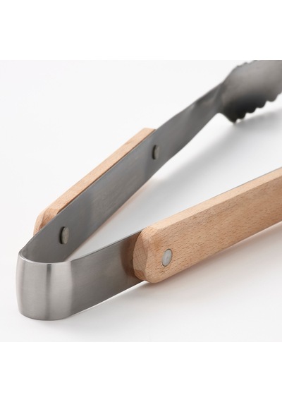 Ikea Grilltider Serisi, Barbekü Gereçleri Seti, Paslanmaz Çelik-kayın