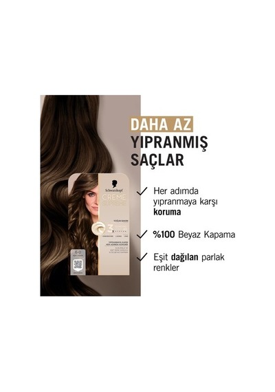 Açık Kahve Renkli Saç Boyası Onarıcı Bakım Seti