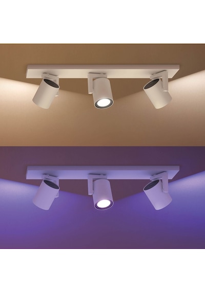 Philips Hue Argenta Üçlü Spot Lamba 3x4.2w Beyaz 929003808101