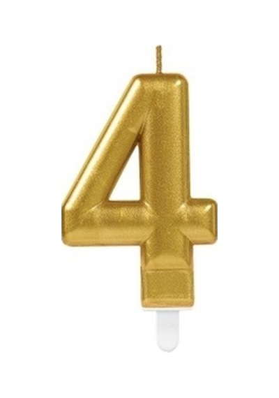 4 Rakam  Mum Gold  Renk