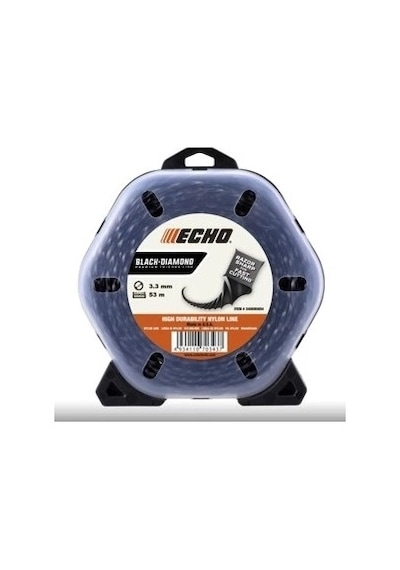 Echo Misina 3.3mm 53metre Burgulu Siyah