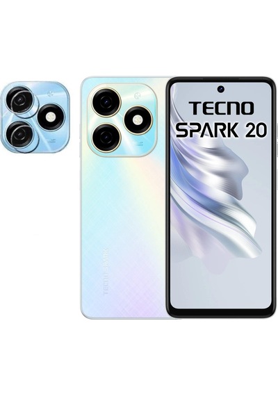 Tecno Spark 20 Kj5 Esnek Nano Kamera Lens Koruyucu 1 Set Şeffaf