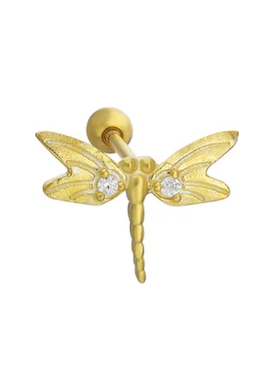Yusufçuk Piercing 717119 Gold Gümüş