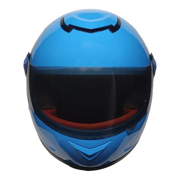Skull Mavi Çocuk Kaskı Pro Helmets Sy118 Full Face Çocuk Kaskı 48cm Skull Mavi