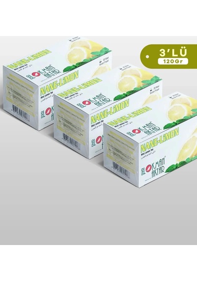 Lokman Aktar Nane Limon Çayı 3 x 20'li