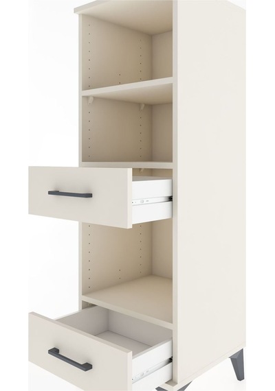 Hyperion Dolap 3 Raflı 2 Çekmeceli 44x44x134 Aytaşı-aytaşı Aytaşı