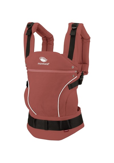Manduca First Ergonomik Bebek Taşıyıcı 3 Taşıma Pozisyonu, Ayarlanabilir ve Konforlu Portbebe Kırmızı Tek Ebat