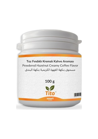 Toz Fındıklı Kremalı Kahve Aroması 100 G