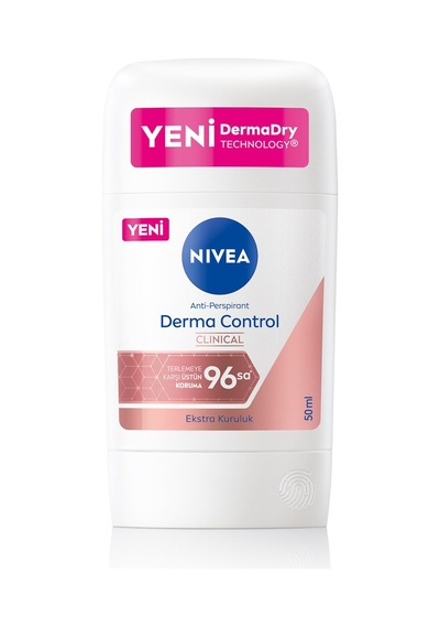 5 Adet Nıvea Kadın Stick Deodorant Derma Control Clinical 50ml
