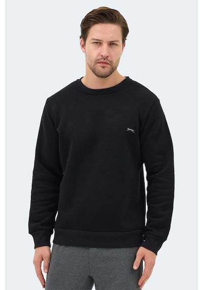 Slazenger Konnor In Erkek Siyah Sweatshırt Siyah