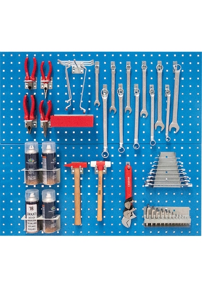 Takım Asma Panosu 952x914 Mm Alet Ve Asma Kancaları Hariçtir