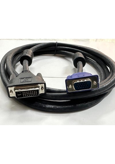 3 Metre Dvi Vga Kablo 24+5 Dvi Vga Kablo