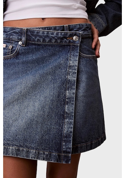 Calvin Klein Bayan Etek Lv047d776g 0mh Lacivert Lacivert