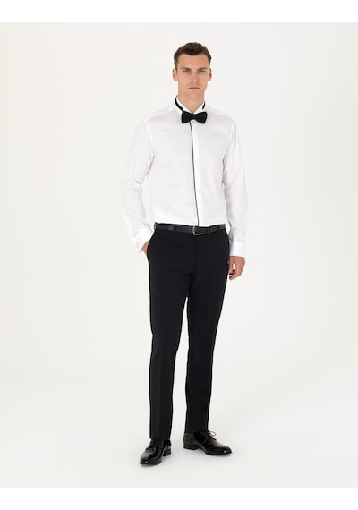 Pierre Cardin Erkek Beyaz Smokin Gömlek 50277130-vr013 Beyaz