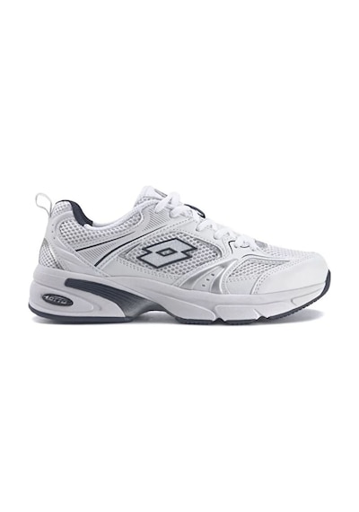 Lotto Athens 4pr Günlük Erkek Yürüyüş Koşu Sneaker Ayakkabı 4w Beyaz Lacivert Beyaz - Lacivert