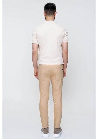 Efor P 1089 Slim Fit Camel Spor Pantolon Camel