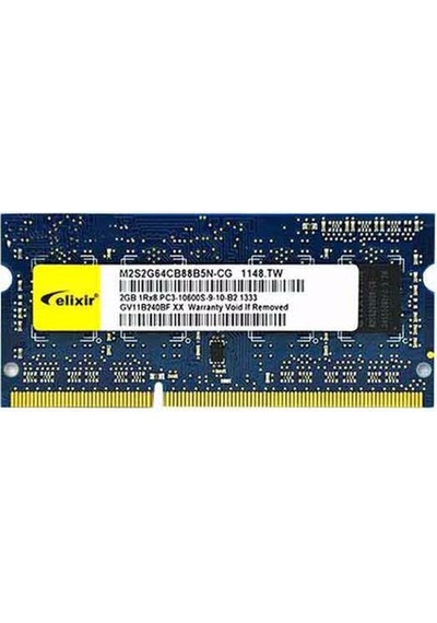Elixir M2S2G64CB88B5N-CG 2 GB DDR3 1333 MHz CL9 Ram