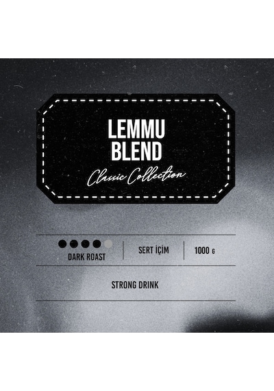 Addis Ababa Coffee - Lemmu Blend Dark Roast Espresso Kahve 1 KG