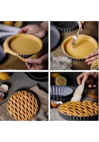 Tart Kalıbı 13 Cm Siyah