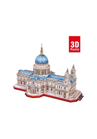 Cubic Fun Aziz Paul Katedrali 3d Puzzle Büyük Boy Ve İç Görünüml