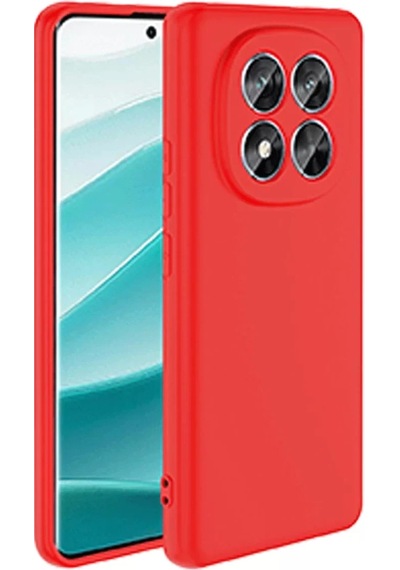 Newface Xiaomi Redmi Note 14 Pro 5g Kılıf First Silikon - Kırmızı