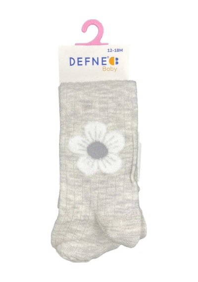 Defne Baby Bebek Külotlu Çorap 044-23 Gri