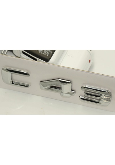 Benz C43 Bagaj Krom Metal 3M 3D Yazı Logo