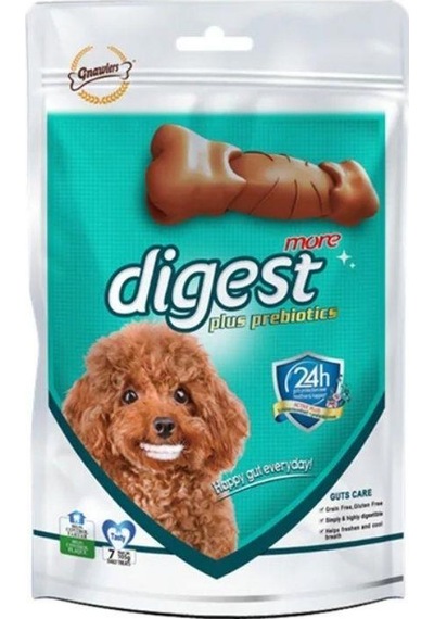 Gnawlers Digest More Probiyotik Destekli Diş Sağlığı Köpek Ödülü 7'li 105 Gr