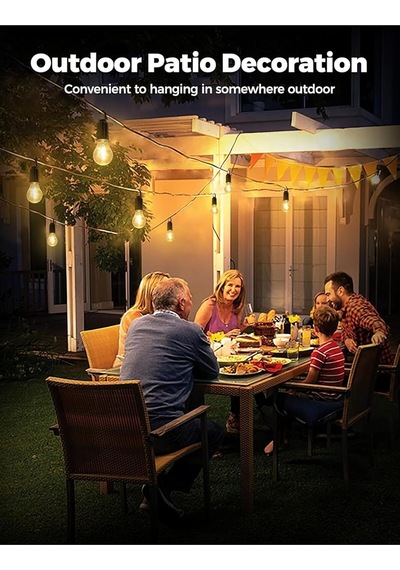 Menfry Taşınabilir Şarjlı Led Ampül Outdoor Kamp Bahçe Lambası 10w Askılı Kırılmaz Led Işık Sarı Genel