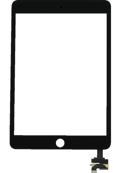 Apple Uyumlu iPad  Mini 3 A1599 A1600 Dokunmatik Siyah Tuşsuz