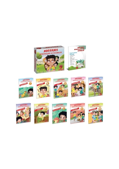 Maceracı Atasözleri Ve Deyimler 10 Kitap+değerlendirme Kitapçığı Çalışkanarı