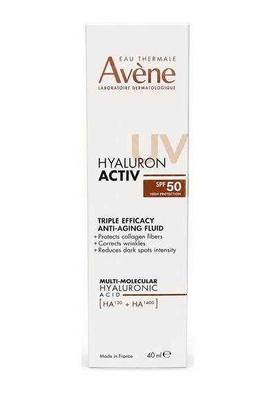 Avene Hyaluron Activ Anti-aging Fluid Spf 50 Yaşlanma Karşıtı Krem 40 Ml