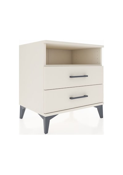 Hyperion Komodin Tek Raflı 2 Çekmeceli 60x44x64 Aytaşı-aytaşı Aytaşı