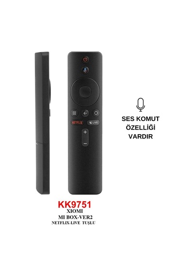 Ses Komutlu Xıaomı Mı Tv Stıck/mı Box 4s 4k Ver.2 Netflıx-lıve
