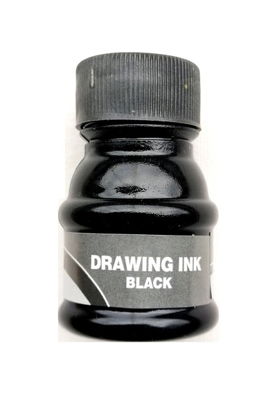 Çini Mürekkebi Siyah 15ml Çok Renkli