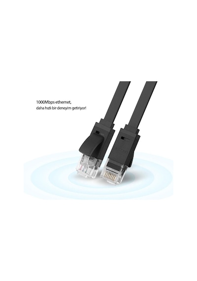 Ugreen CAT6 Flat Ethernet Ağ Kablosu 10 Metre