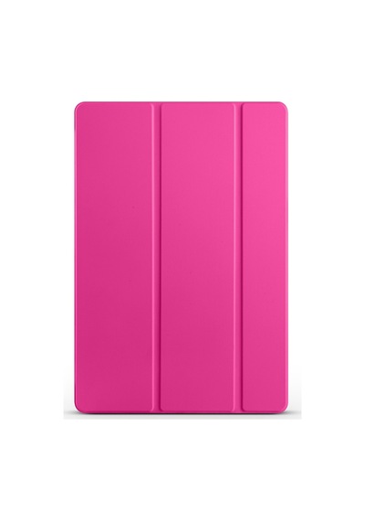 Galaxy Tab S10 Fe Plus 2025 Sm-x620-sm-x626 Uyumlu Kalem Bölmeli Smart Cover Standlı 1-1 Tablet Kılıfı - Pembe - T37677